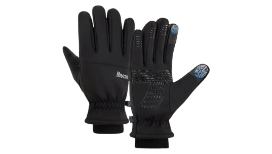 Waterproof Winter Gloves - Black