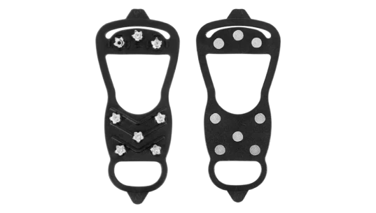 Non-Slip Traction Spikes For Shoes - Black