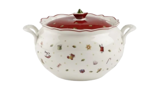 Toy's Delight Soup Tureen - White
