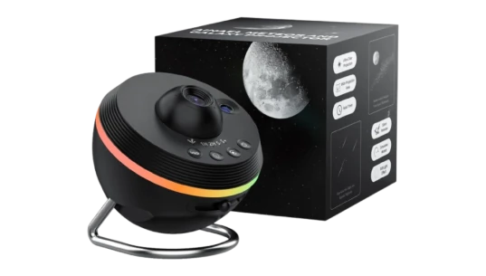Star Projector Ceiling Starry Sky Night Light - Black