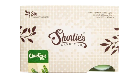 Premium Tea Lights Christmas Tree Set Of 12