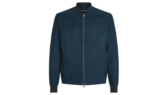 Secondskin Bomber Jacket - Teal Blue