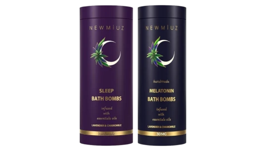 Deep Sleep Fizzing Bubble Bath Bombs Pack Of 2