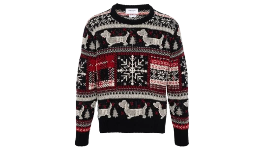 Holiday Hector Fair Isle Jacquard Wool-Mohair Sweater - Multicolor