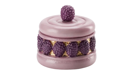 Ispahan Cake Candle - Pink