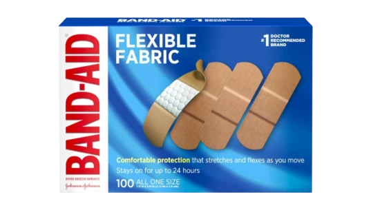 Flexible Fabric Sterile Adhesive Bandages 100 Count