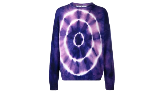Tie-Dye Jumper - Purple