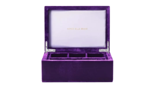 Tresor Grande Jewellery Box - Purple