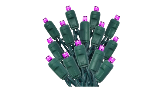 Lighting 5mm Purple LED Christmas Lights