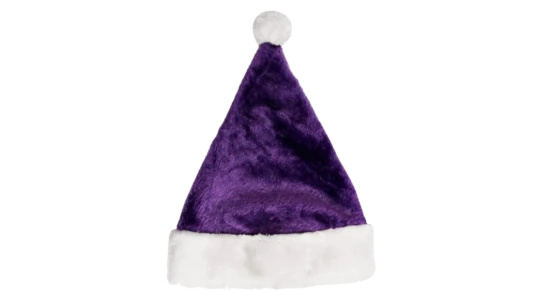 Santa Hat - Purple