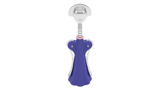 Anna G. Colour Tales Corkscrew - Iris Blue/Light Pink/Silver-Tone