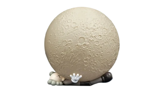 Big Moon Figure - Beige
