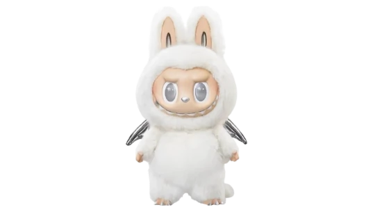 Labubu Zimomo Angel in Clouds & Tote Bag Collectible Figure