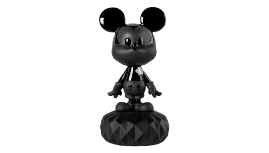 Mickey Mouse Sculpture - Black