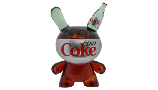 Diet Coke 8" Resin Dunny Art Figure - Limited Edition