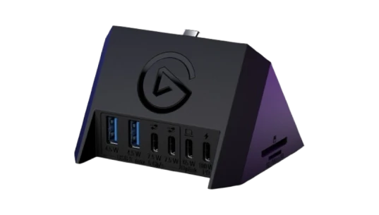 USB Hub For Stream Deck - Black
