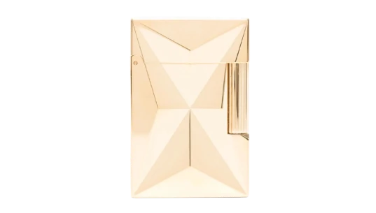 Ligne 2 Engraved Lighter - Gold Tone