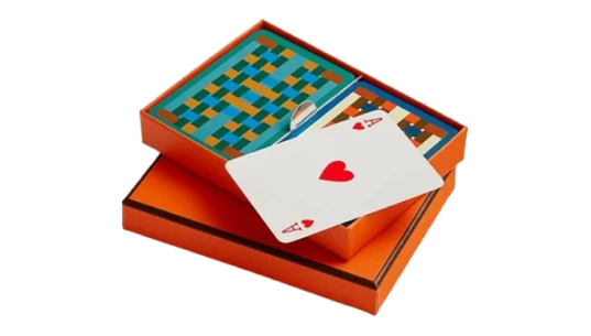 Set Of 2 H Tissage Poker Playing Cards