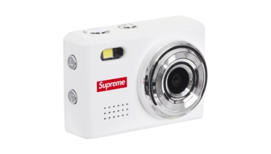 Digital Camera Keychain - White