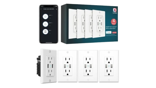 Lumary Smart Wi-Fi Outlet - White