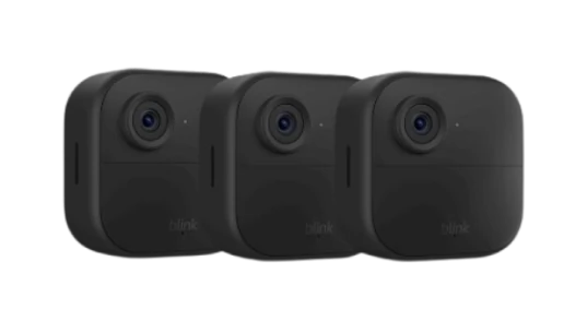 Outdoor 4 Wireless Smart Security Camera - Black