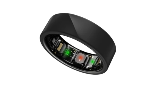Luna Smart Ring - Lunar Black