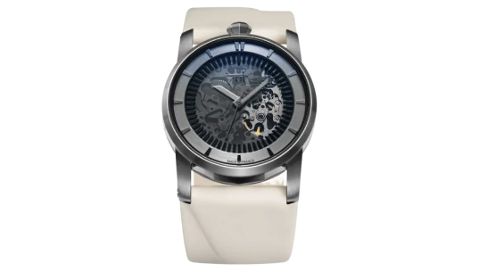 R413 Matte Skeleton 36mm - Black/White