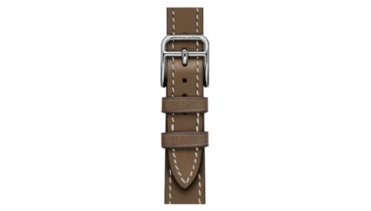 Heure H Small model 25 mm Single Tour Watch Strap - étoupe
