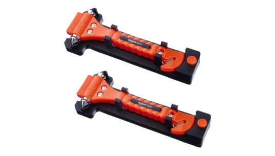 Emergency Seat Belt Cutter & Window Hammer Tool 2 Pack