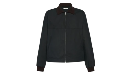 Mantis Jacket In Cotton - Faded Black