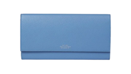 Marshall Leather Travel Wallet - Blue
