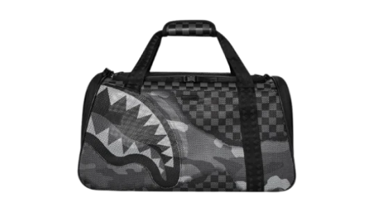 Graphic-Print Pet Bag - Black