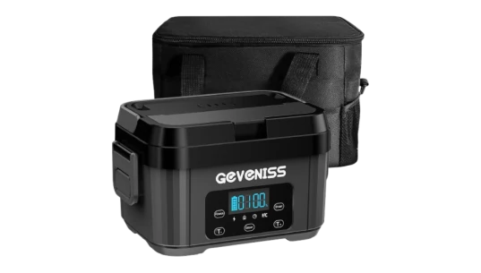 Cordless Electric Lunch Box - Black