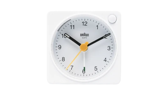 BC02X Classic Travel Alarm Clock - White