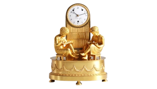 Empire Mantel Clock 1820s - Pre-Owned