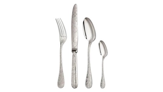 Jardin d'Eden 24-Piece Flatware Set (Six-Person Setting) - Silver