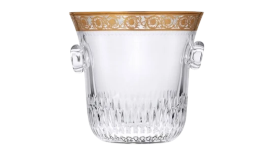 Champagne Bucket - Clear/Gold