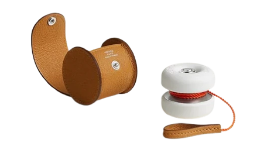 On-Wheels yo-yo - White/Orange/Brown