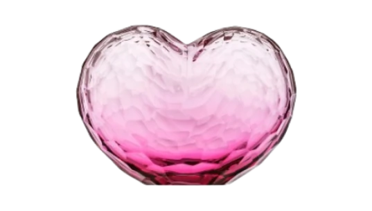 Heart 10 cm - Pink