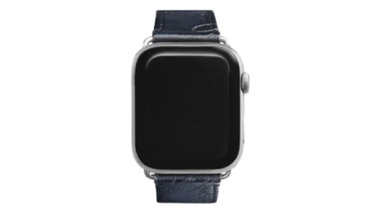 Apple Watch Bracelet Venezia Softy Calf Leather - Indigo Denim