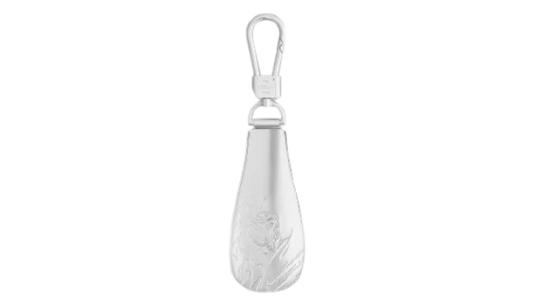 Shoehorn Key Ring - Brass