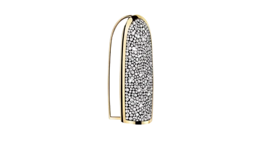 Crystal-Embellished Rouge G Lipstick Case - Le Strasse