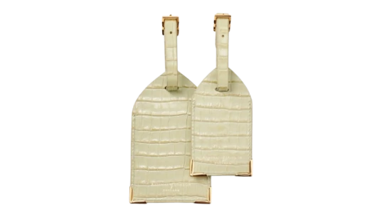Leather Luggage Tags (Set of 2) - Pistachio