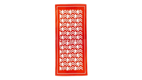 Citroën Les Chevrons Beach Towel - Red/White