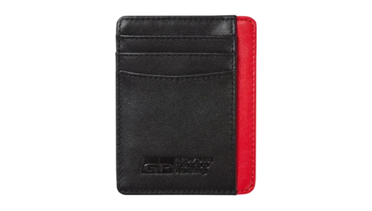 GR RFID Card Holder - Black/Red