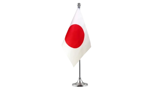 Small Japanese Table Flag