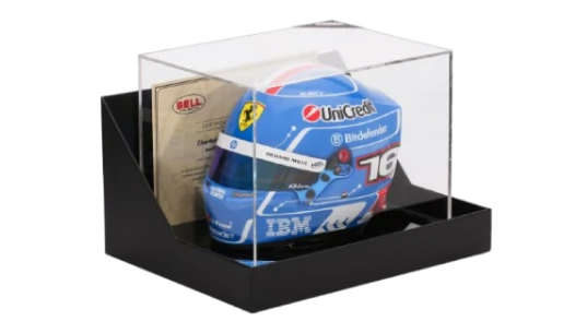 Charles Leclerc Miami 2025 Special Edition Mini Helmet 1:2 scale