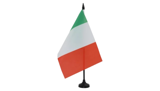 Italian Table Flag
