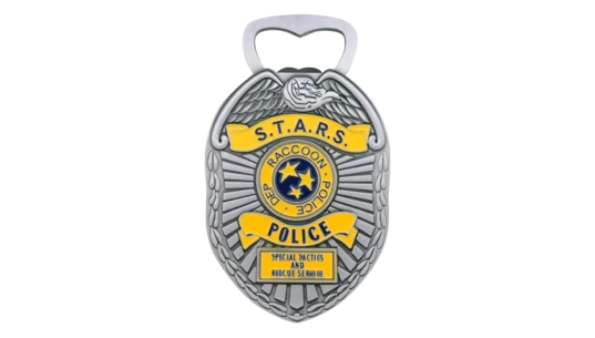 Resident Evil Police Badge Bottle Opener