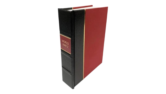 World War Z Hardcover Book - Black/Red